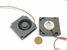 2 Pieces 12V Blower Fan 5010 5cm cooling 50mm x 10mm 2pin quite silent E31 picture