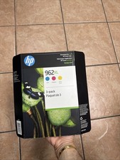 HP 3JB36BN 962XL High Yield Inkjet Cartridge Yellow/Magenta/Cyan EXP 2027+ New picture