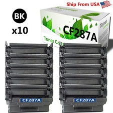 10PK CF287A Toner Cartridge 287A for M506 M506n Printers picture