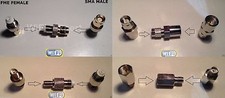 1 x FME Male or Female To SMA Male or Female COAX RF Connector Adapter USA picture