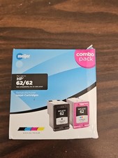 Meijer HP 62 Ink Cartridge Combo Black Tri-Color NEW SEALED picture
