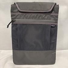 Patagonia Refugio Laptop Sleeve Tablet Case Device Gray Padded Zip Mesh 15x11 picture