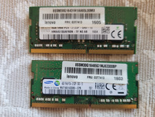 8GB RAM Kit 2x 4GB Samsung / Hynix 1Rx8 & 16 PC4 Laptop 204-Pin RAM Sticks picture