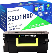 58D1H00 High-Yield Black Toner Cartridge Compatible Lexmark MS & MX Series picture