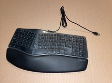 DeLUX Wired Ergonomic Split Keyboard with Wrist Rest Black GM901U PLZ READ picture