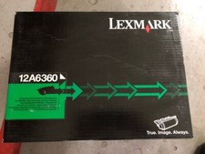 GENUINE LEXMARK 12A6360 HIGH YIELD TONER FOR T620 T622 X620 NEW picture