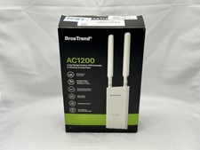 BrosTrend AC1200 Outdoor WiFi Signal Booster, PoE Powered, with Passive PoE... picture