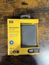 Western Digital 500GB My Passport for Mac Portable External Hard Driver picture