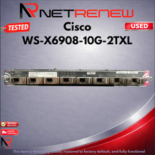 Cisco WS-X6908-10G-2TXL  DFC4XL 8-Port 10G X2 Fiber Module picture