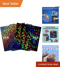 Double-Sided Smooth & Textured PEI Build Plate for Advanced 3D Printing - 257mm picture