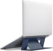 MOFT Laptop Stand Adhesive Foldable 11 inch - 16 inch MacBook Riser Navy Blue picture