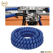 25Ft Hose Protector Blue 3/4 Inch Spiral Wrap picture