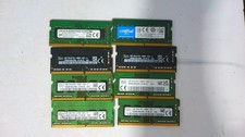 [ BULK LOT OF 8 ] 4GB DDR4 Laptop RAM CRUCIAL, HYNIX etc. picture