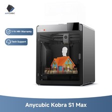 【NEVER USED】Kobra S1 Max FDM CoreXY 3D Printer Max 600mm/s Speed 350×350×350mm picture