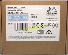 1PCS Mellanox MCX416A-CCAT CX416A ConnectX-4 100GbE 2-Port QSFP28 Network Card picture
