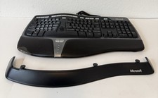 Microsoft Natural Ergonomic Keyboard 4000 v1.0 Model 1048 KU-0462 USB Tested picture
