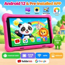 Android Tablet for Kids 32GB ROM Bluetooth5.0 Wifi5G Quad Core 8 inch IPS Touch picture