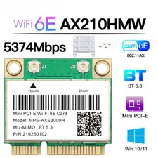 WiFi 6E AX210HMW PCI-E Wifi Card Bluetooth 5.3 Wi-Fi Adapter For Desktop Laptop picture