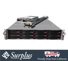Supermicro Server 2U 12 Bay 4x NVME X11DPU 2x Xeon Gold 32 Cores 64GB DDR4 RAM picture