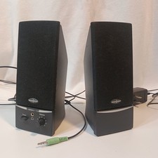 Insignia NS-PCS21 Black Computer Two Speakers for PC picture