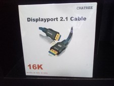 16K  DisplayPort to DisplayPort 2.1 Cable 16K@60Hz 4K@144Hz DP Cord 6.6 FT picture