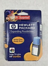 HP 49 Large Tri-Color Ink Cartridge HP 51649A - Expired picture