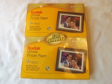 Kodak Ultima Picture Paper 4X6, 120 High Gloss Sheets New/Sealed picture