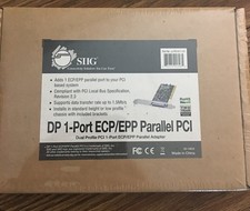 SIIG 1-Port ECP/EPP Parallel PCI Expansion Port Adapter Card Model JJ-P01411-S1 picture