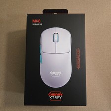 CHERRY XTRFY M68 Ultra-Light Wireless Mouse Gaming 1000hz (White) Ships Same Day picture