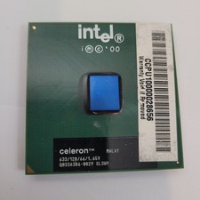 Intel Celeron CPU 633MHz 128KB 66MHz 1.65V SL3W9 Socket 370 Processor picture