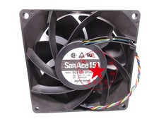 1PCS 12V DC 1.2A 15050 15CM 4-wire double ball cooling fan 9GV1512P5M051 picture