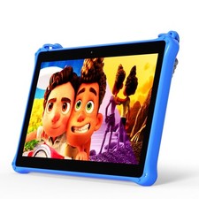 10 inch Kids Tablets Android 13 Tablet with Lanyard 64GB Quad-Core HD IPS Dis... picture