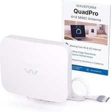 Waveform 20’ Cable + QuadPro Antenna - 4x4 MIMO Panel for 4G/5G... picture