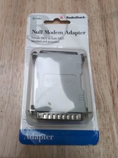 RadioShack 26-1496 ~ Null Modem Adapter ~ Female DB25 to Male DB25 ~ Serial Port picture