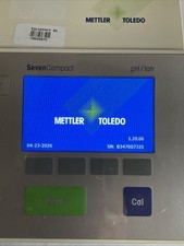 Mettler Toledo SevenCompact S220 pH Meter Tested Working +Power Adapter No Probe picture