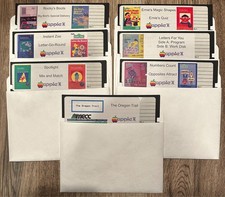 Vintage Apple II Educational Game Pack 2 Sesame Street *New Disks picture