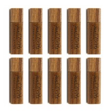 Lot 10pcs 1/2/4/8/16GB Engraved Wood USB Flash Drive Memory U Stick Custom Logo picture