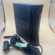ARRIS Touchstone TM402P/110 Telephony VOIP Cable Modem with Power Cord picture