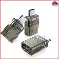 Transparent USB C to USB Adapter set - 10Gbps Speed, Travel-Friendly Design picture
