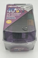 Memorex 40 Cool Disks PC Formatted 3.5