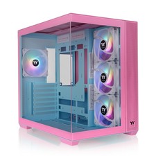 Thermaltake View 380 TG ARGB Bubble Pink Mid Tower Chassis (ca-1z2-00mawn-00) picture