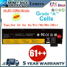 For Lenovo 72W 61++ 01AV427 Battery ThinkPad P51S T470 T480 T570 01AV427 01AV492 picture