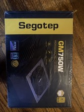Segotep GM750W 80+ Gold ATX 3.0 Power Supply, Modular PCIe 5.0 PSU picture