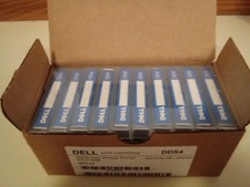 10 pack Dell 4mm 150m DDS-4 Tape Cartridge 20/40GB 09W083 picture