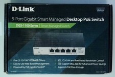 D-Link DGS-1100-05PD 5-Port Gigabit Smart Managed Desktop PoE Switch picture