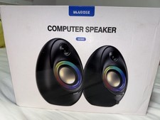 Bluedee SK900 2.0 Channel Wired USB Computer Speakers, Black picture