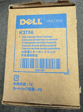 Dell K3756 High Yield Black Laser Toner Cartridge for Dell 1700/1710 picture