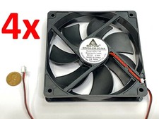 4 x  GDSTIME 5V 2Pin 12cm 120mm x 25mm GDA 1225 Axial Exhaust Cooling Fan G16 picture