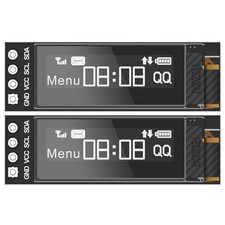 0.91-inch I2C OLED Display Module SSD1306 Driver Chip 2pcs 2 picture