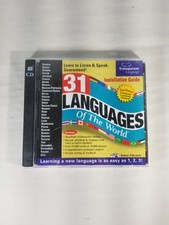 31 LANGUAGES OF THE WORLD PC CD-ROM SOfTWARE WIN/MAC picture
